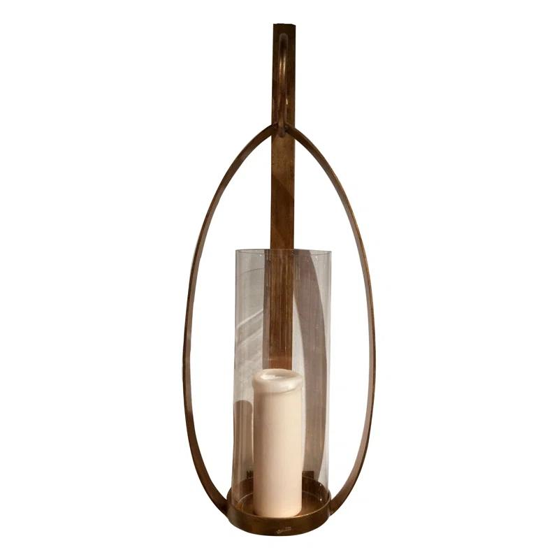 Williston Forge 33'' H Iron Wall Wall Sconce