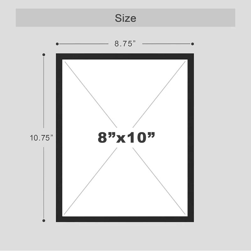 IDEA4WALL Minimal Botanical " IDEA4WALL Framed Pastel Watercolor Green Leaves Wall Art, Set Of 4 Nature Wilderness Wall Decor Prints, Botanical Floral Wall Decor For Living Room, Bedroom " 4 - Pieces