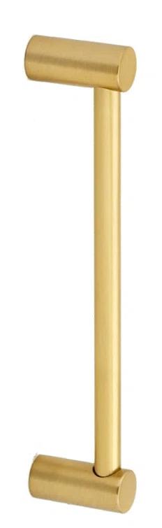 Alno D715-8 Contemporary 8" Center To Center Handle Appliance Pull - Brass