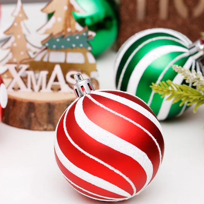 WS at Home 30 Piece Shatterproof Ball Ornaments Set