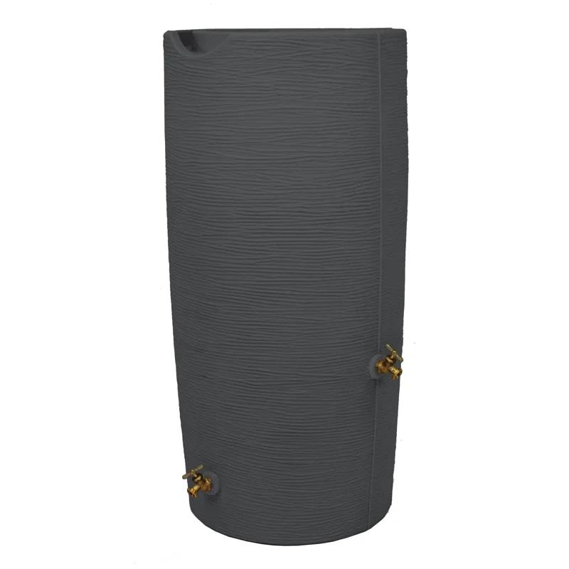 Good Ideas Good Ideas 50 Gallons Plastic Drainable Dual Overflow Planter Rain Barrel