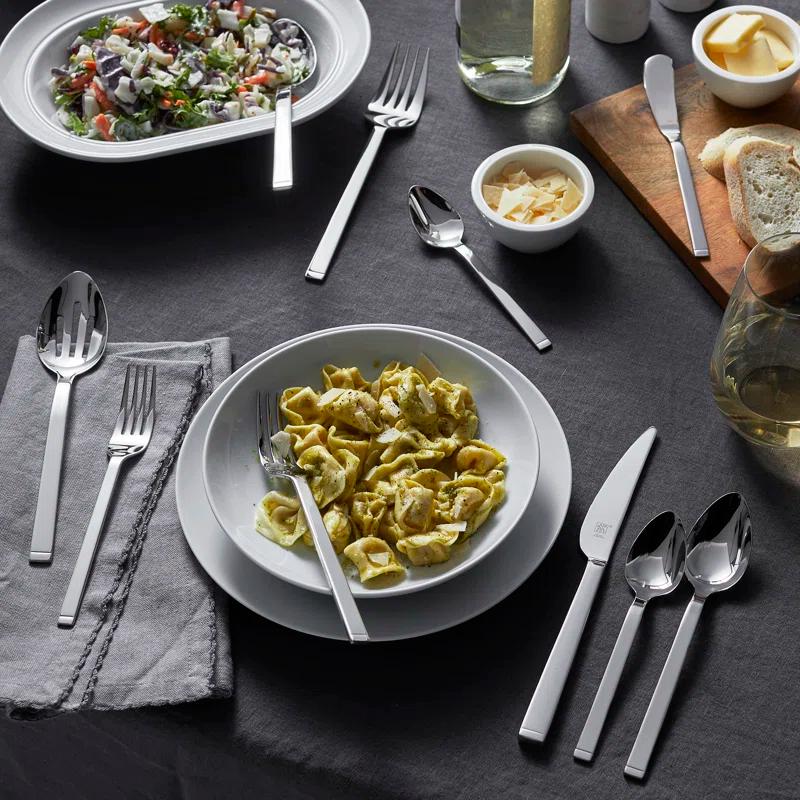 ZWILLING J.A. Henckels ZWILLING Squared 45-Piece 18/10 Stainless Steel Flatware Set