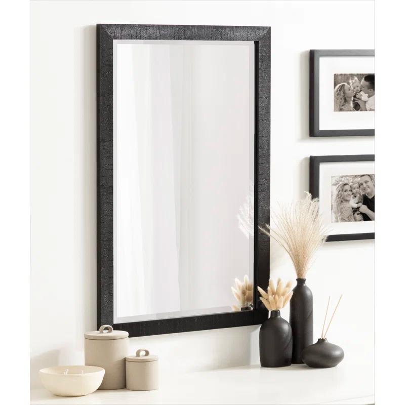 Hokku Designs Farhi Rectangle Embossed Bathroom Wall Mirror