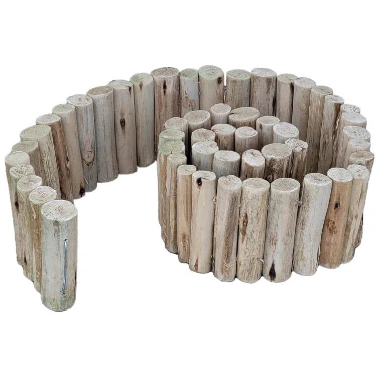 Backyard X-Scapes Eucalyptus Outdoor Garden Borders Wood Lawn Edging