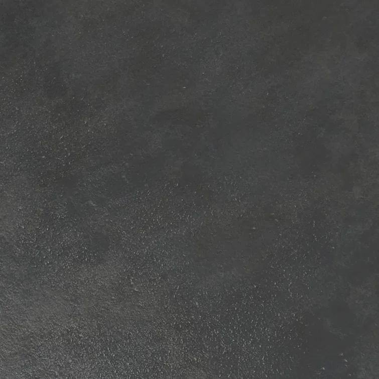 Simpli Home Alexa 30"W Cast Aluminum Mid-Century Modern Round Coffee Table with Pedestal Base, Fully Assembled