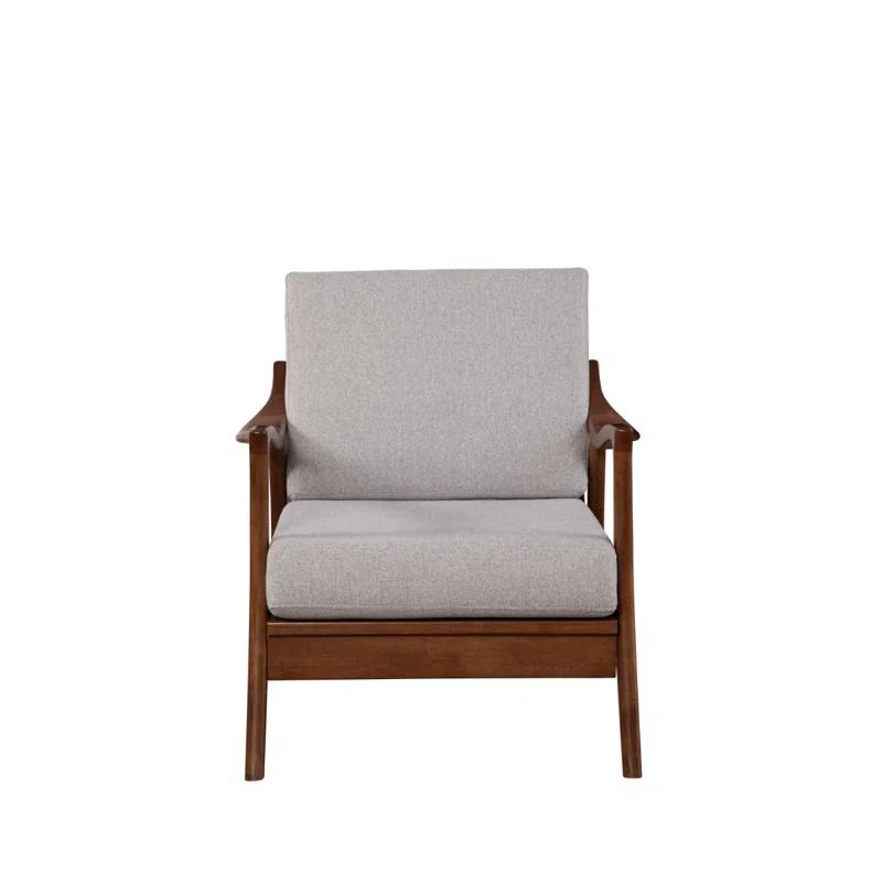 George Oliver Boye Slate Lounge Chair with Removable Cushions