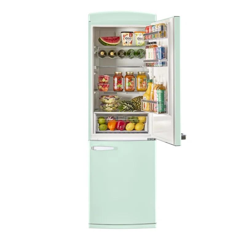 Unique Appliances Classic Retro 24 In 12 Cu.ft Bottom Mount Fridge Auto Defrost, Energy Star Certified, Counter Depth UGP-340L LG AC