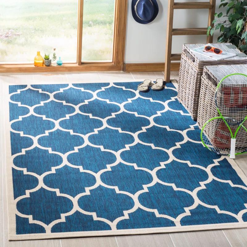 Safavieh Courtyard Performance Geometric Rug