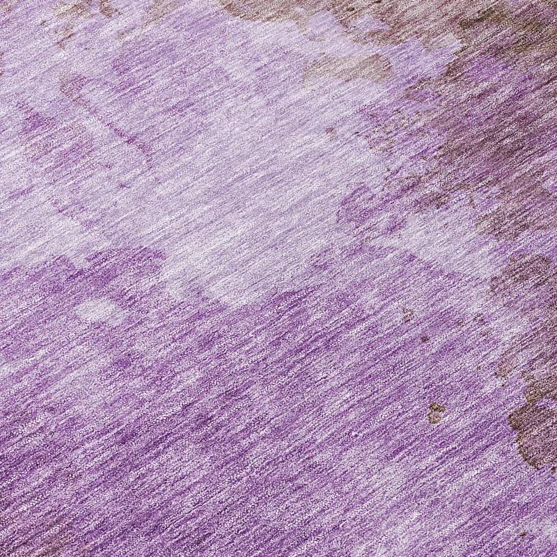 Machine Washable Indoor/Outdoor Cicel ACN1138 Lavender