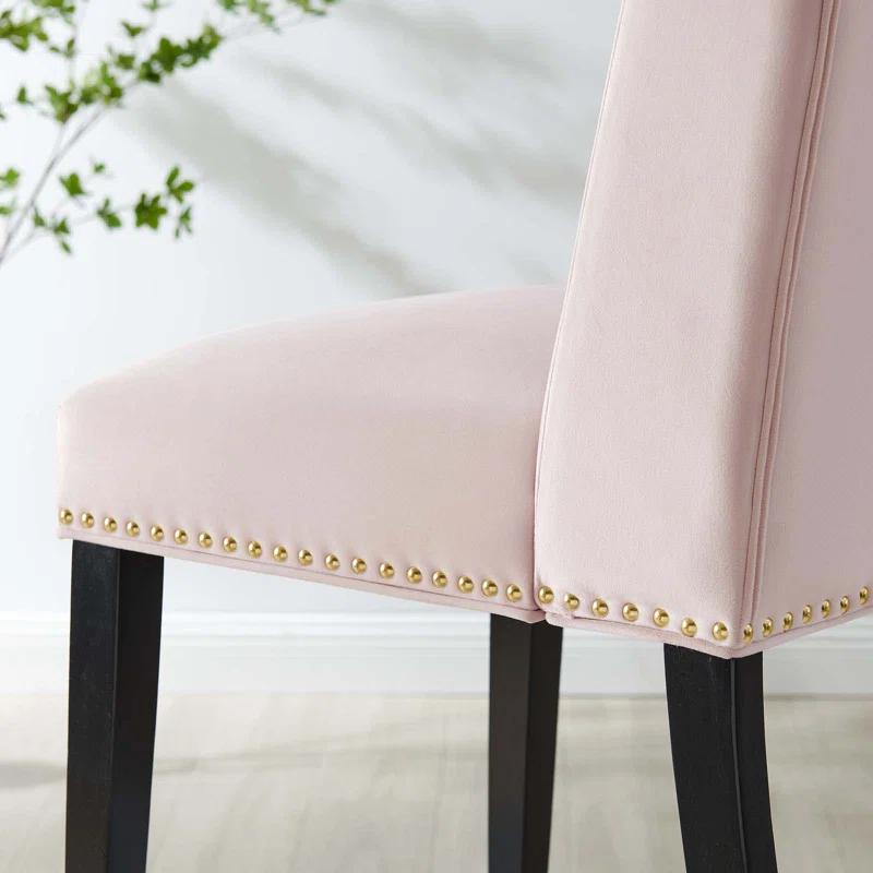 Modway Modway Baron Performance Velvet Dining Chairs - Set of 2