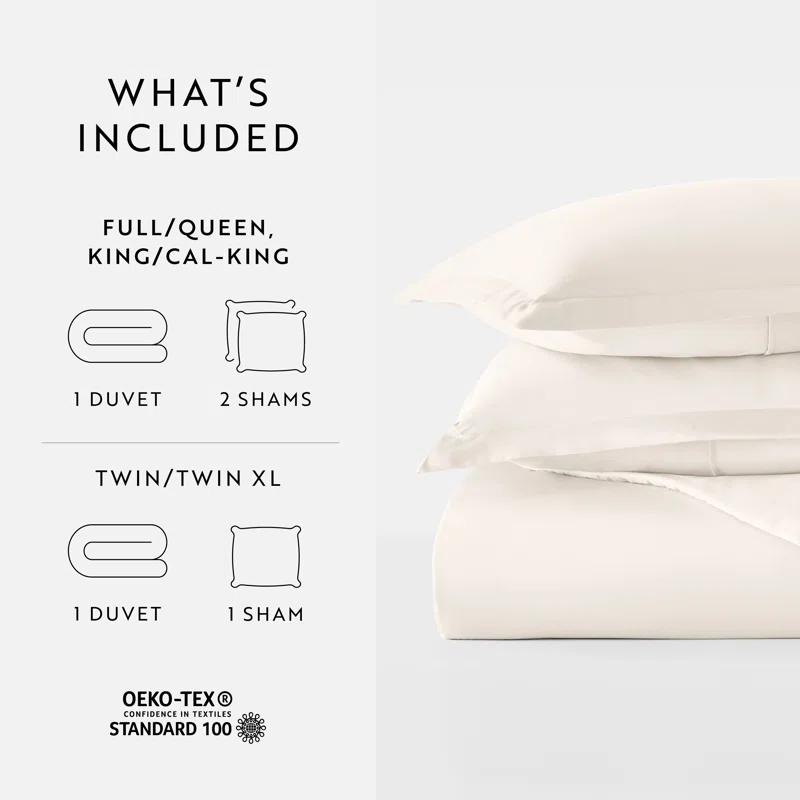IEnjoy Home Super Soft Double Brushed Duvet Cover Set