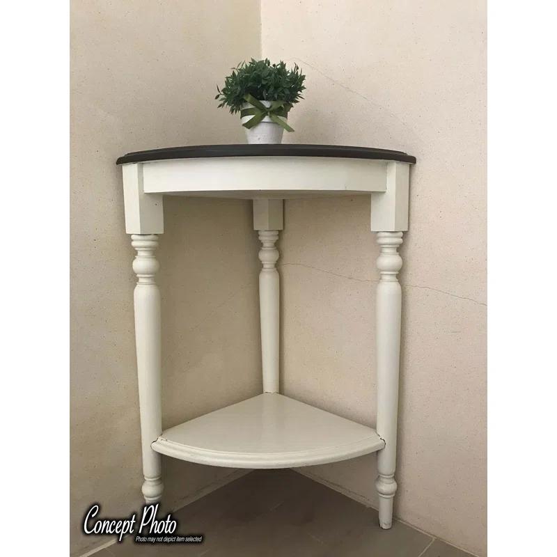 Darby Home Co 35-1/4in H x 3-1/2in Square Solid Wood Iroh Island Leg