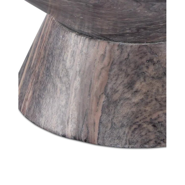 Handcrafted Natural Marble Decorative Bowl with Foam Floor Protection