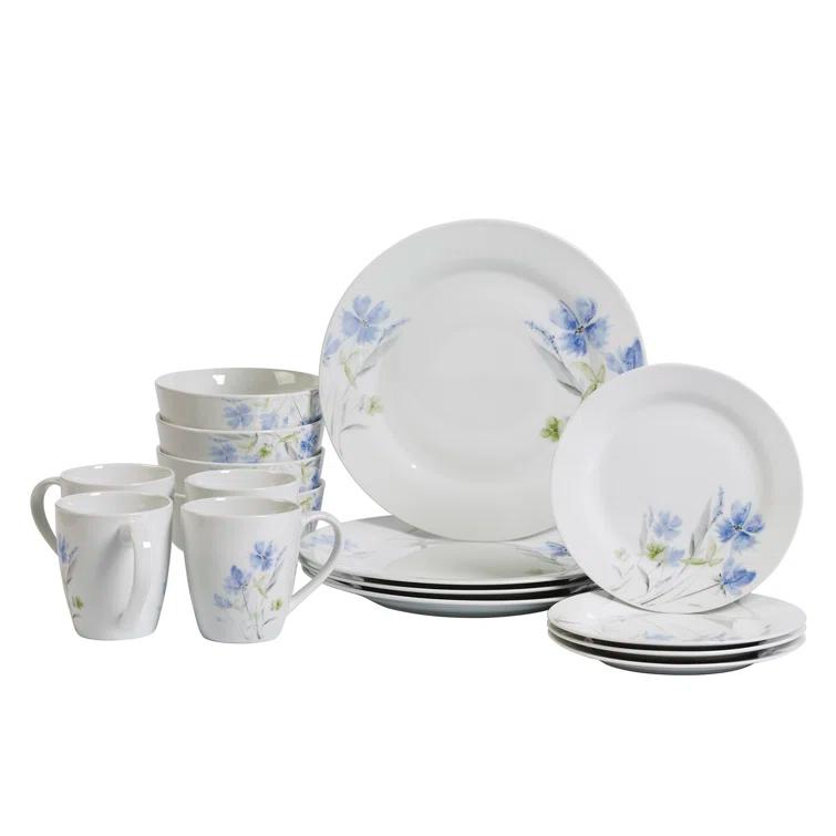 Tabletops Gallery Tabletops Gallery 16 piece Dinnerware Set Wildflower