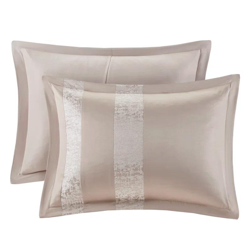 Madison Park Ava 7 Piece Chenille Jacquard Comforter Set