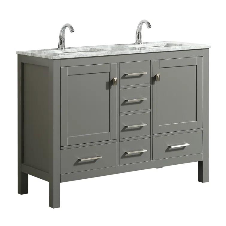 Eviva London 48" Double Bathroom Vanity
