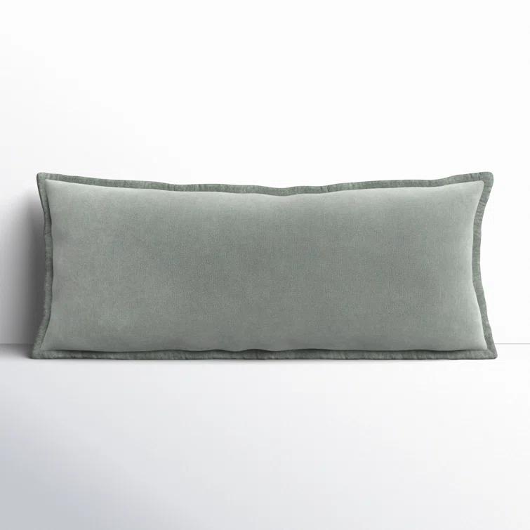 RE/FINE™ Montague 100% Cotton Lumbar Rectangular Pillow & Reviews | AllModern