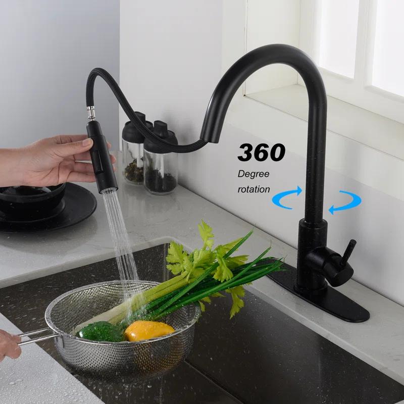 ALWEN Kitchen Faucet Pull Down Touch Kitchen Faucet