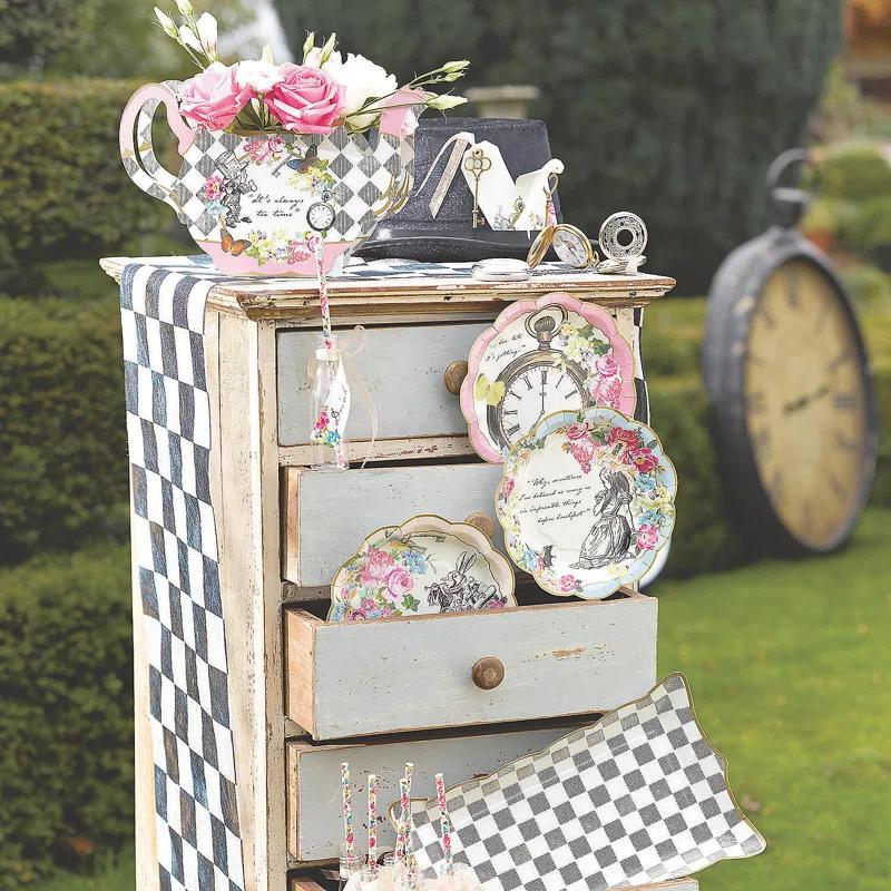 Oriental Trading Company Disposable Paper Dessert Plate