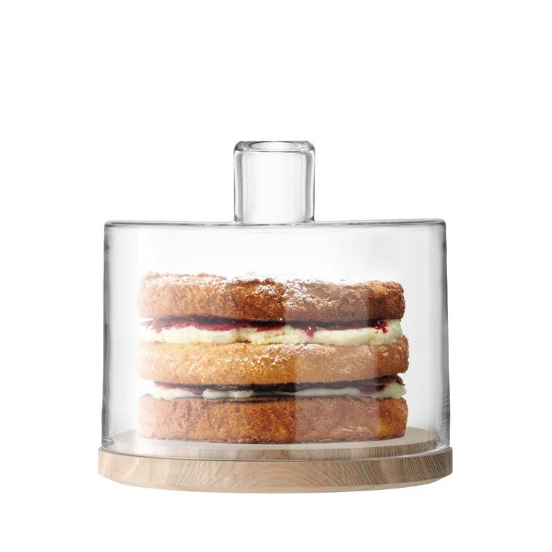 Lotta Glass Serveware by LSA International - Cake Dome