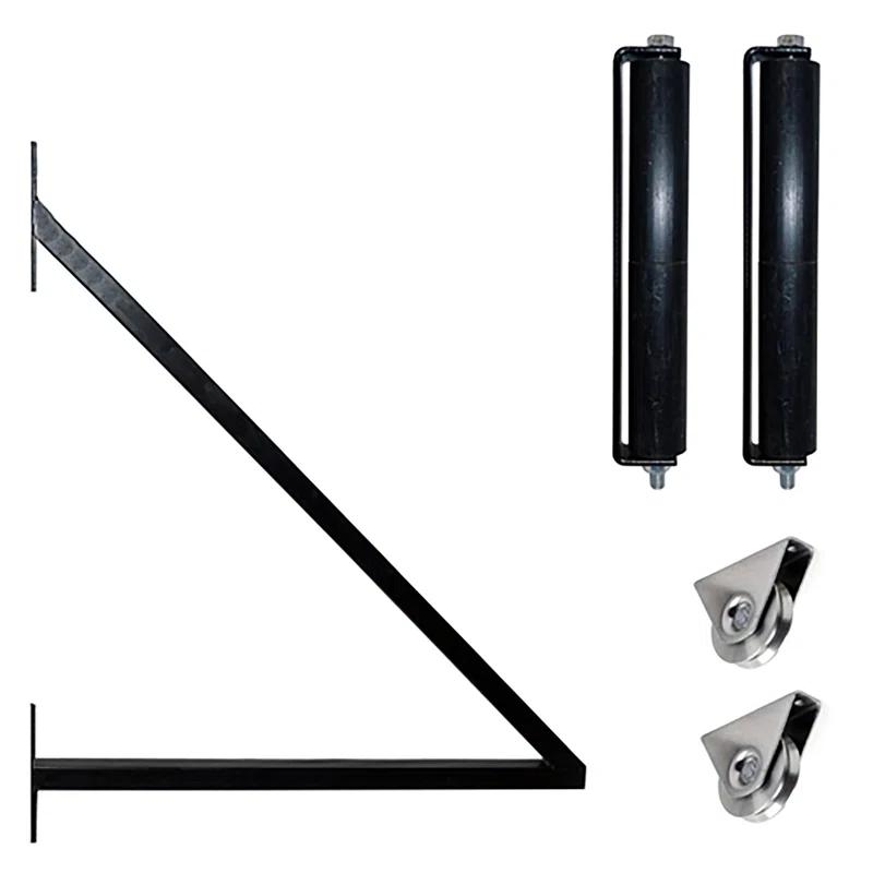 ALEKO ALEKO® Paris Style Single Slide Steel Driveway Gate with AC1400 Gate Opener