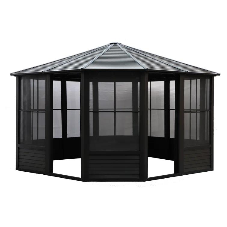 Gazebo Penguin Florence Solarium with Metal Roof
