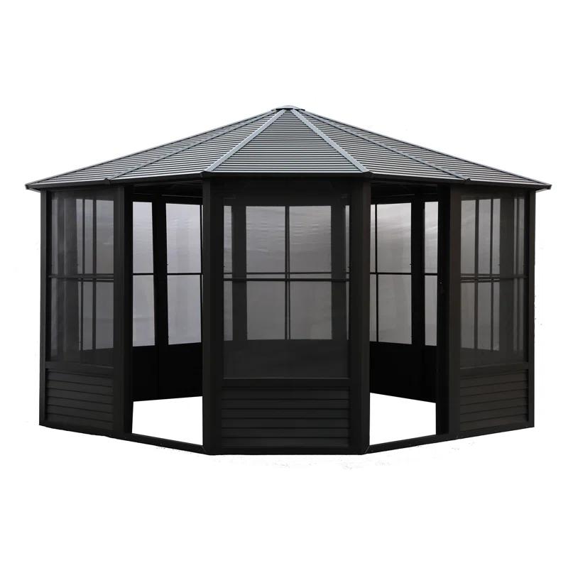 Gazebo Penguin Florence Solarium with Metal Roof