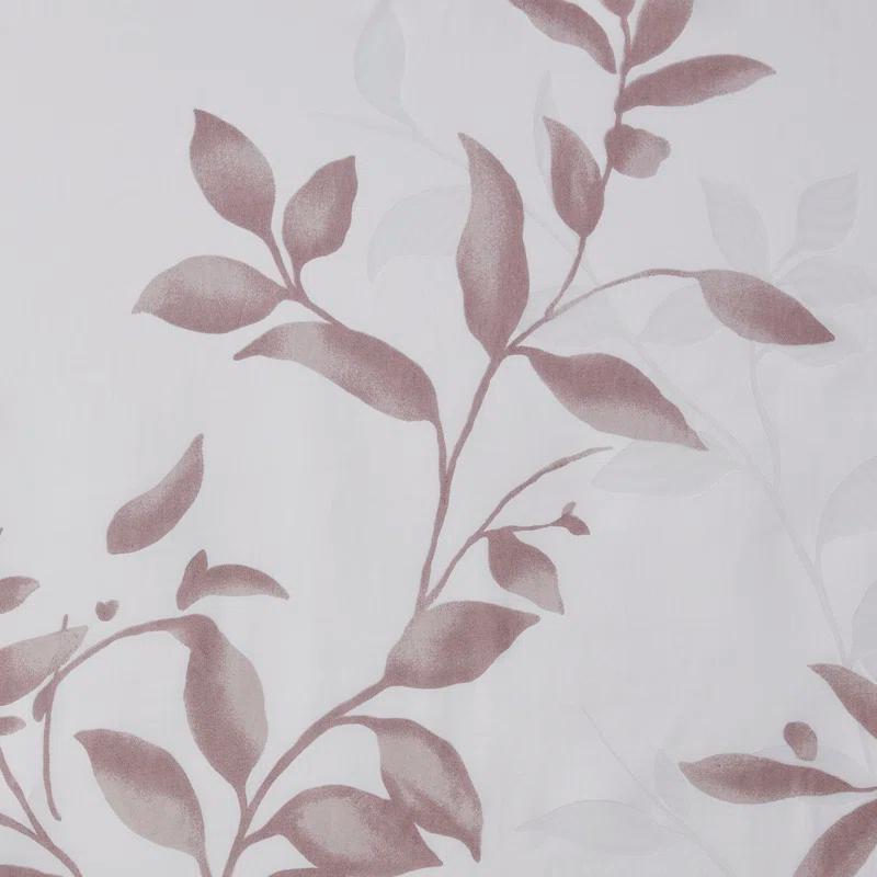 Madison Park Trent Botanical Burnout Floral Printed Shower Curtain