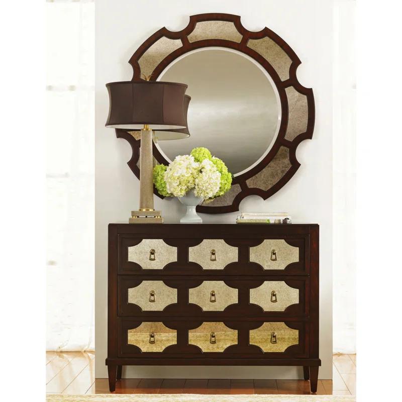 Kensington Place Del Mar Round Mirror