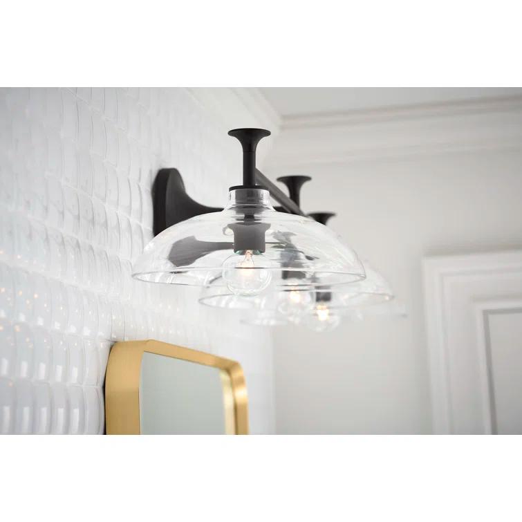 Tone 3 Light Indoor Bathroom Vanity Light Fixture, UL Listed