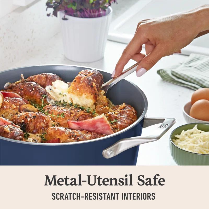 Calphalon Calphalon  Premier Nonstick 7-Qt. Dutch Oven with Lid, Midnight Blue