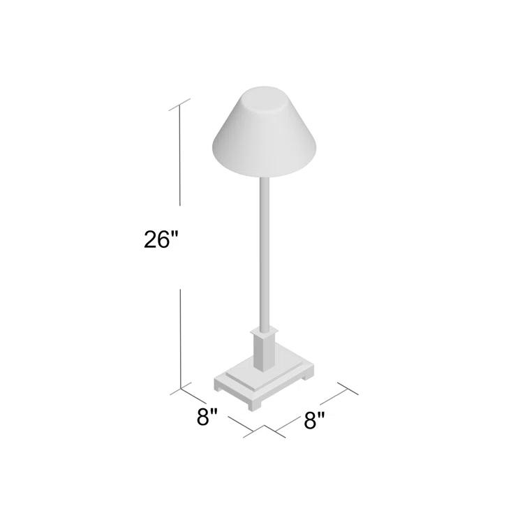 Everly Quinn Filkins Buffet Lamp