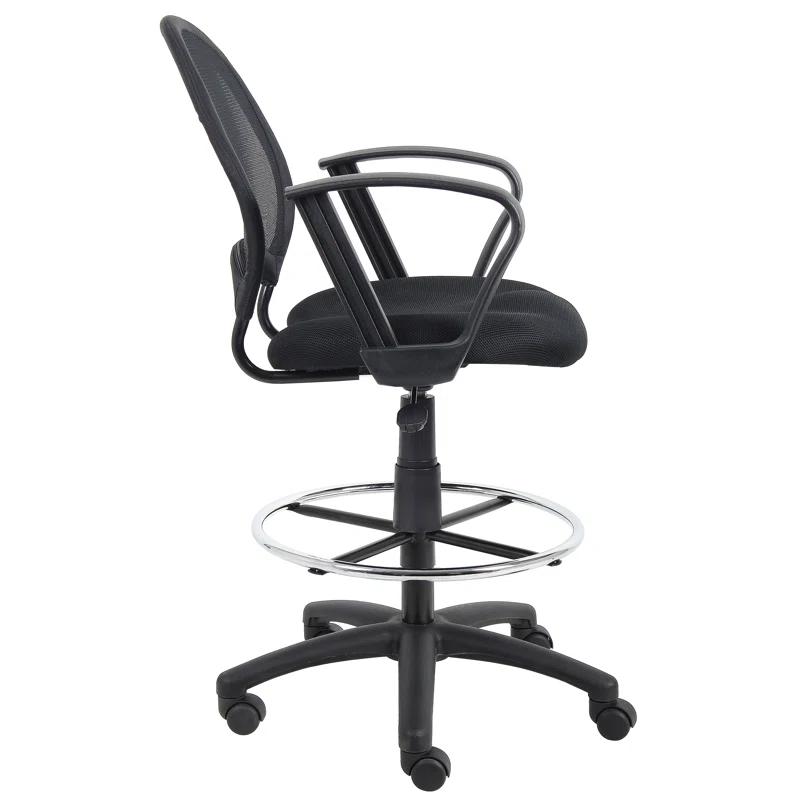 Boss Office Products Mesh Drafting Chair