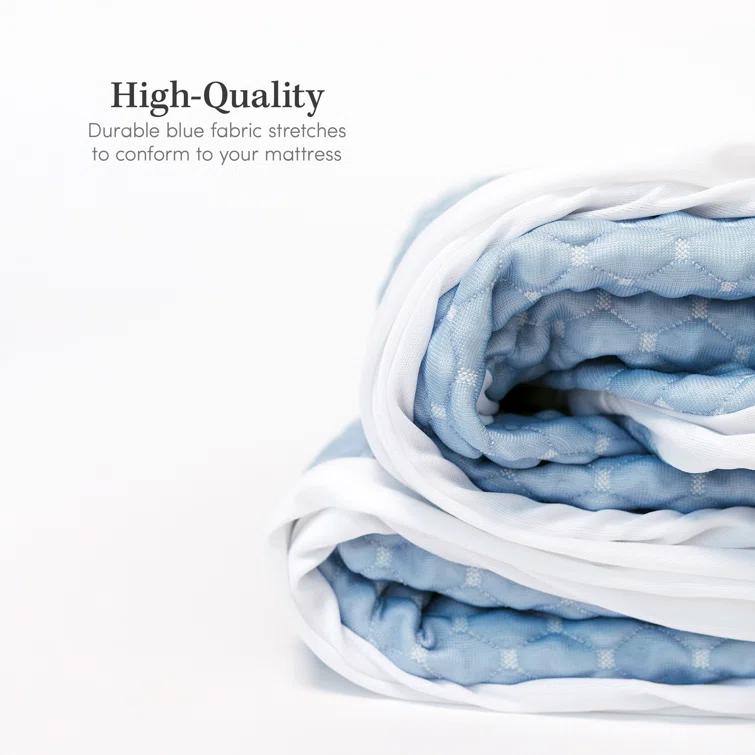 eLuxury Aere Crystal Waterproof Fitted Mattress Protector