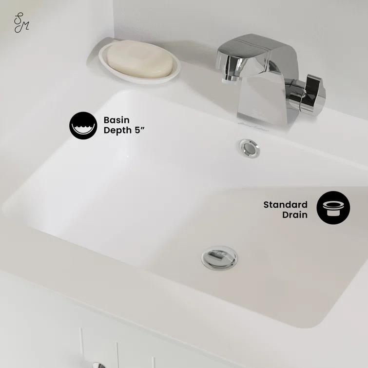 Swiss Madison Voltaire 25" Single Bathroom Vanity Top