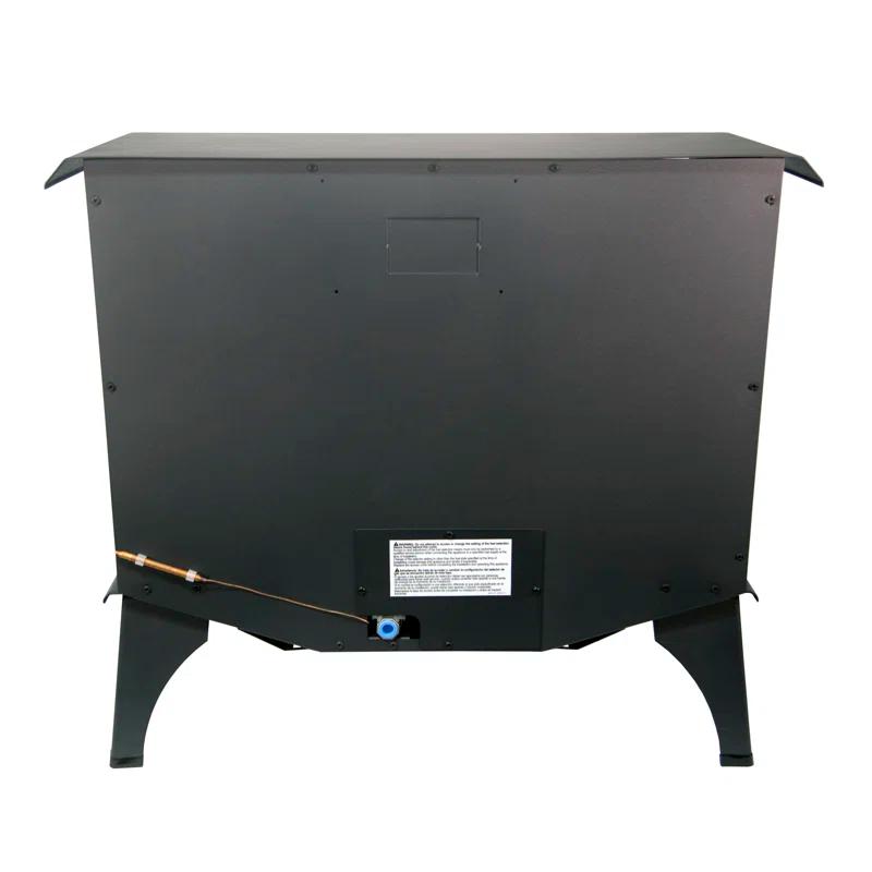 Comfort Glow Comfort Glow 30,000 BTU Ventless Gas Stove The Monterey, Dual Fuel (LP/NG), Concealed Controls, Adjustable Thermostat, Realistic Oak Log Set, Heats 1,250 Sq Ft- Gas Stove for Indoor Use