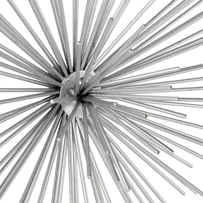 CosmoLiving by Cosmopolitan Metal 3D Long Spike Starburst Home Wall Decor Set