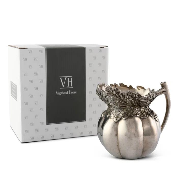Vagabond House Farmer's Market Pewter Heirloom Tomato Pitcher