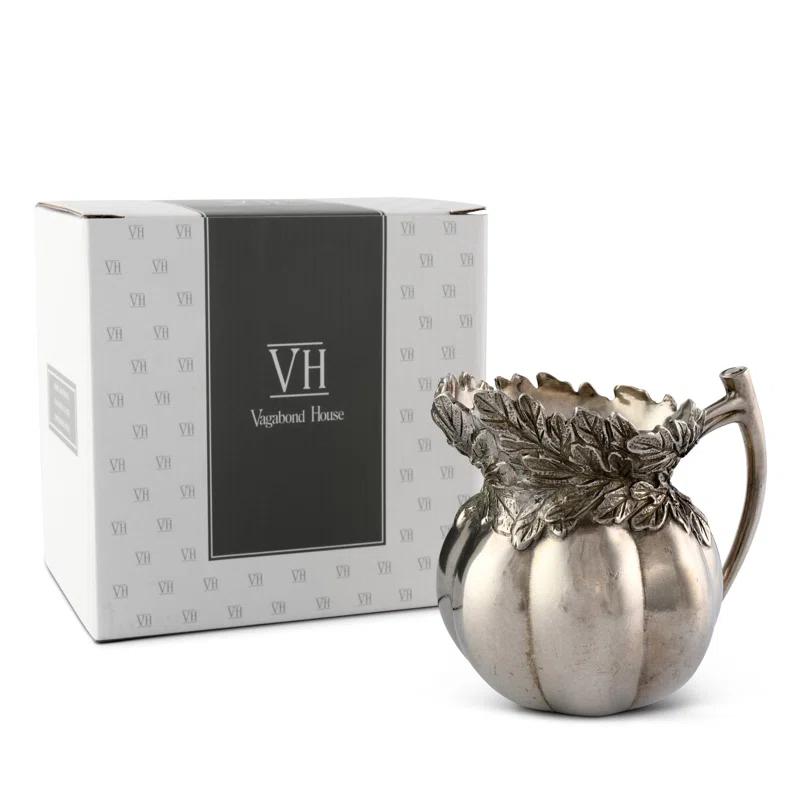 Vagabond House Farmer's Market Pewter Heirloom Tomato Pitcher