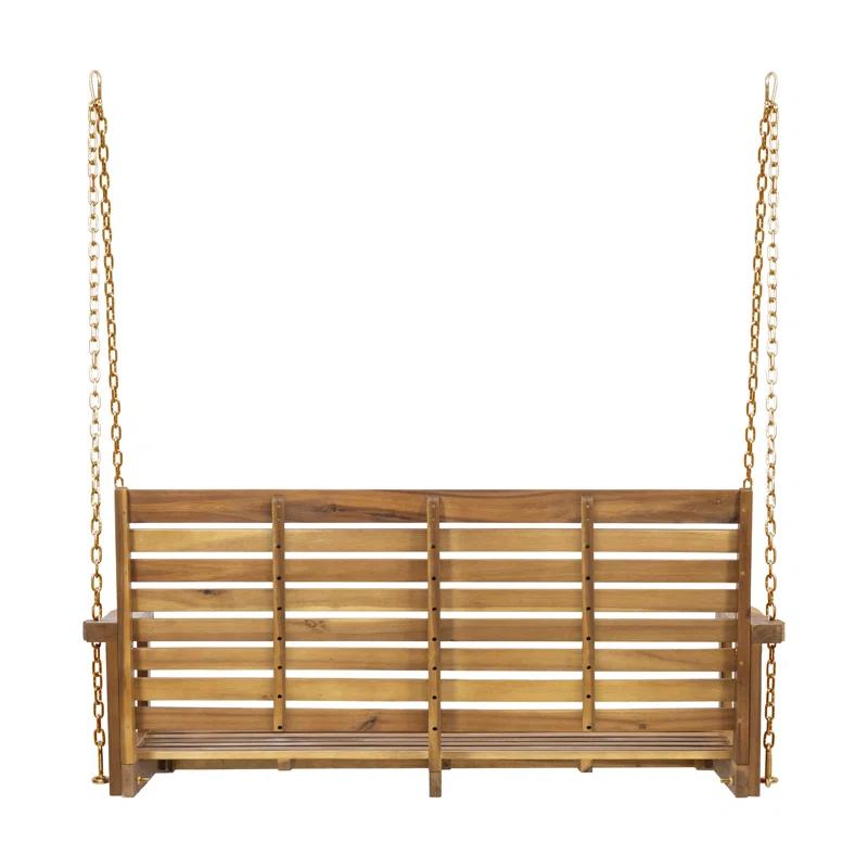 Gracie Oaks Lamp Outdoor Porch Swing