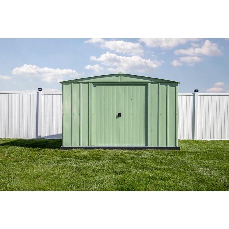 Arrow 10 ft. W x 13 ft. 5 in. D Steel Vertical Storage Shed