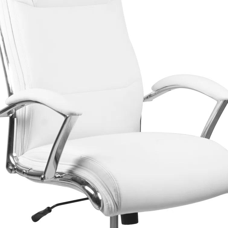 Flash Furniture High Back Designer Smooth Upholstered Executive Swivel Office Chair