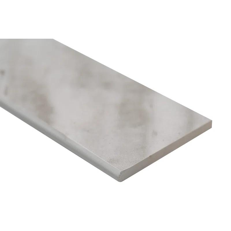 Ackland Ardena 4 in. x 24 in. Polished Porcelain Bullnose Tile Trim