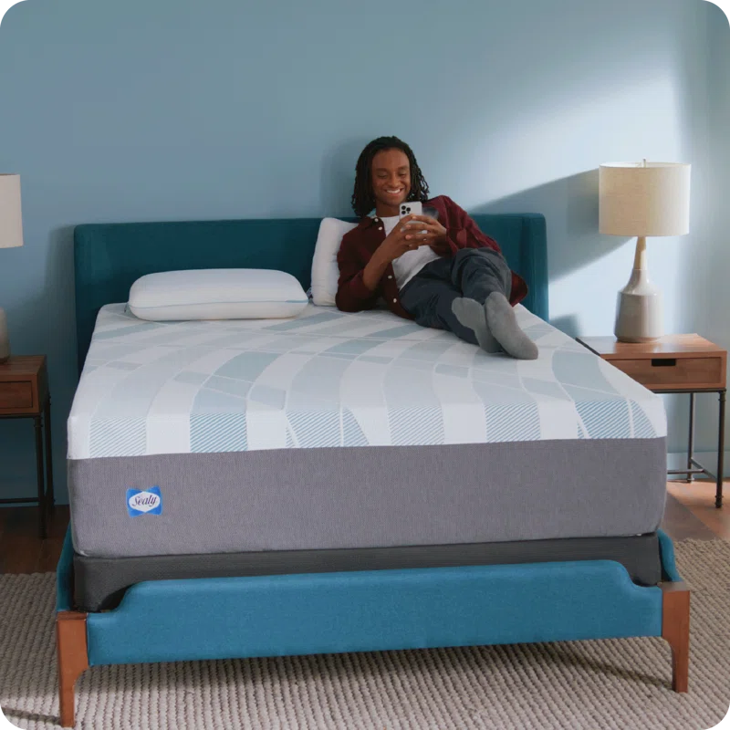 Sealy Sealy Dreamlife 14” Plush Hybrid Mattress-in-a-Box