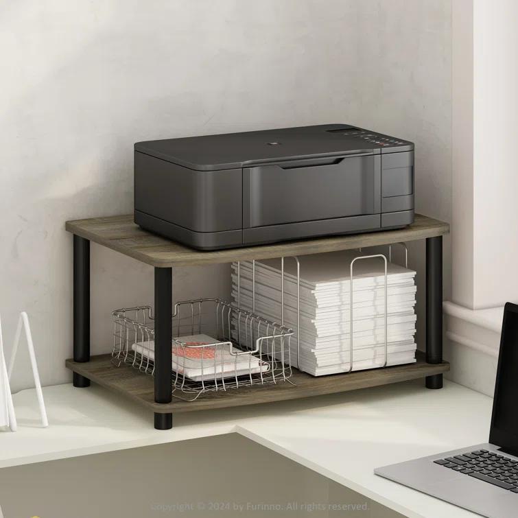 Furinno Turn-N-Tube 11'' H x 24'' W Printer Stand