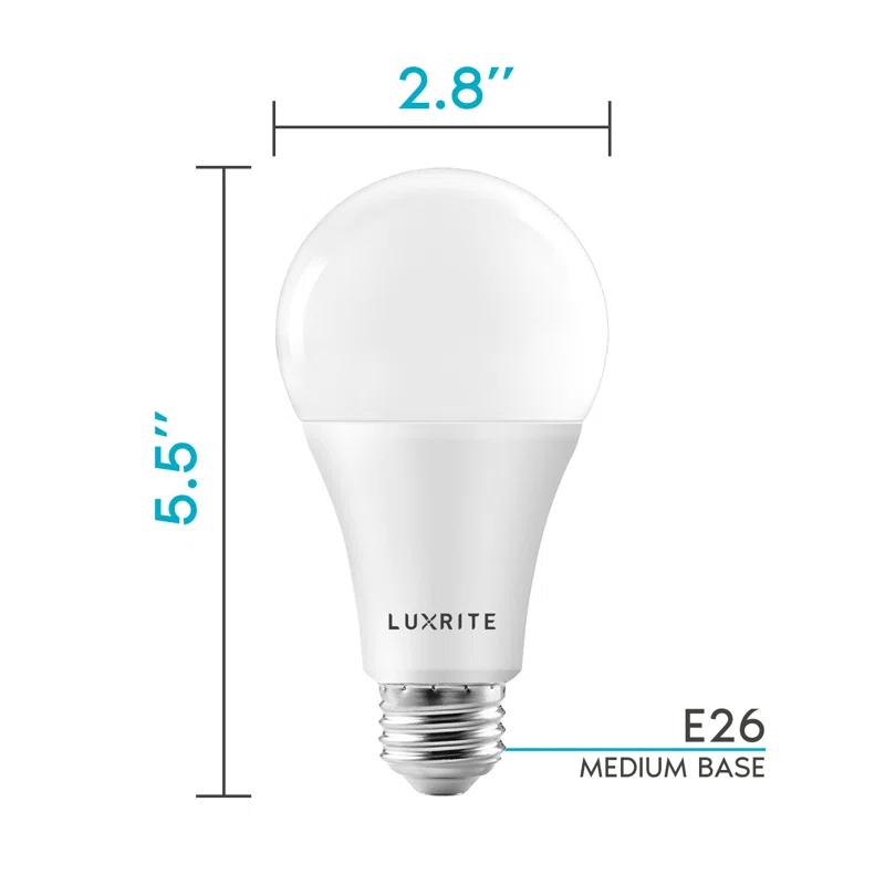 22 Watt (150 Watt Equivalent), A21 LED, Dimmable Light Bulb, E26/Medium (Standard) Base