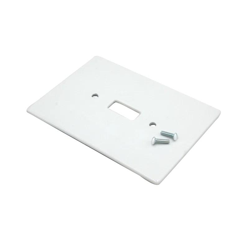 Rightside Design 1 - Gang Toggle Light Switch Standard Wall Plate