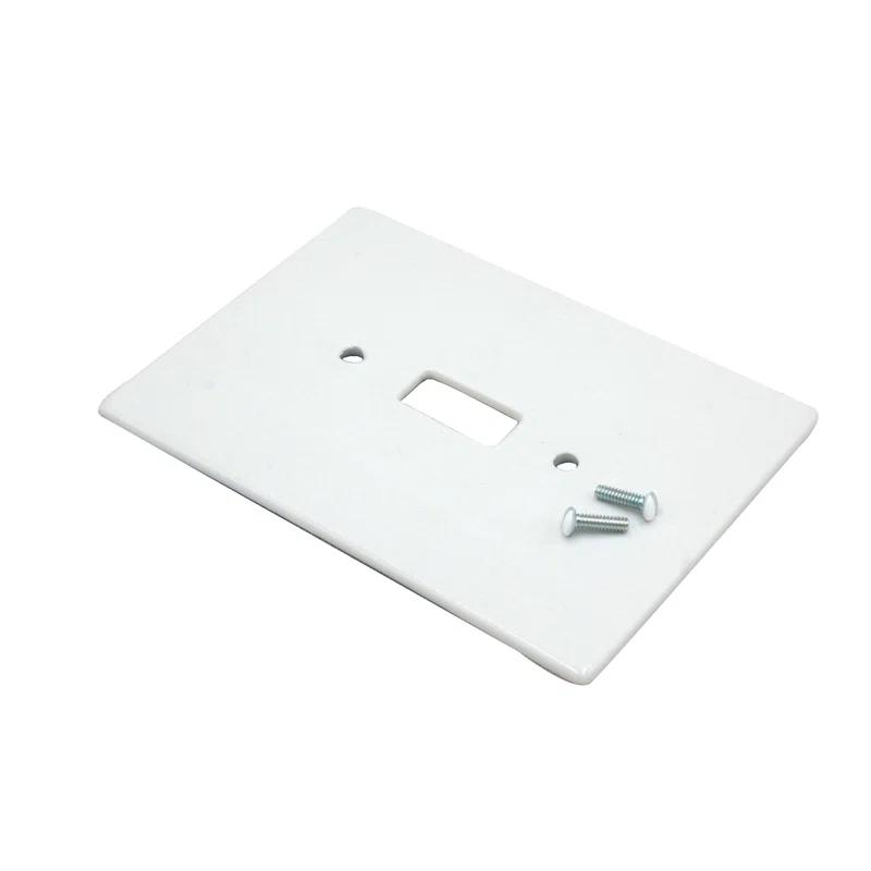 Rightside Design 1 - Gang Toggle Light Switch Standard Wall Plate