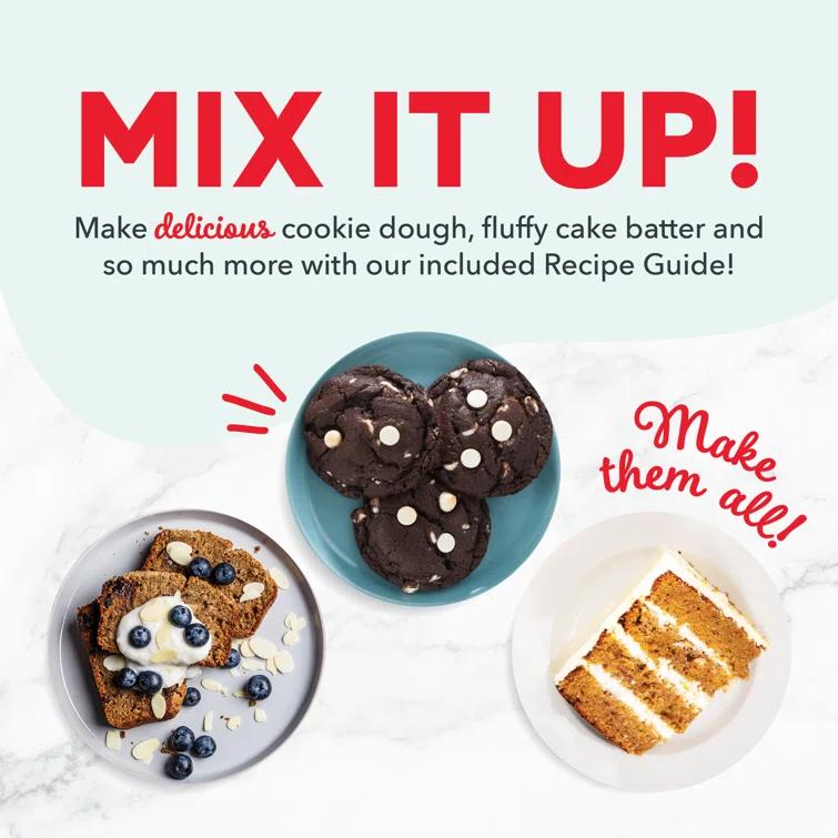 DASH Dash Mixers 6 Speed 2.5 Qt. Stand Mixer DCSM250BK