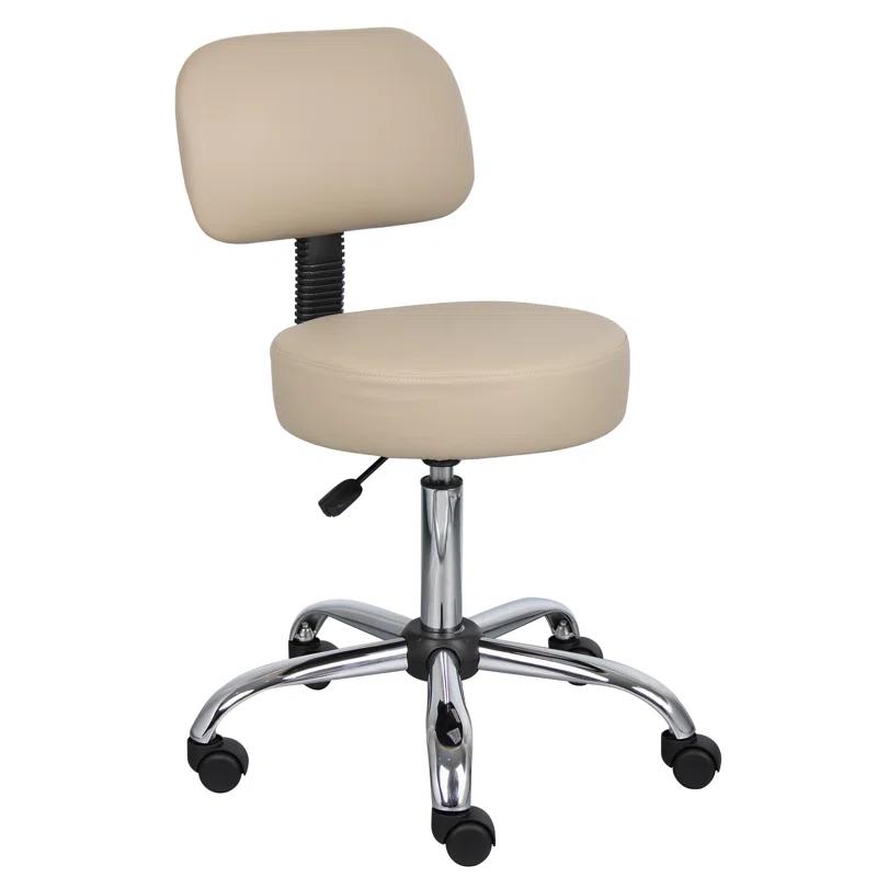 Boss Office Products Vinyl Drafting Chair
